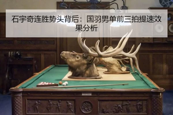 石宇奇连胜势头背后：国羽男单前三拍提速效果分析
